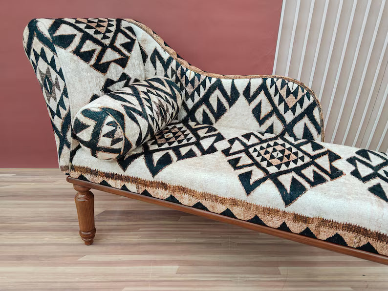 Handmade chaise lounge, Luxury bedroom decor, Window front seat
